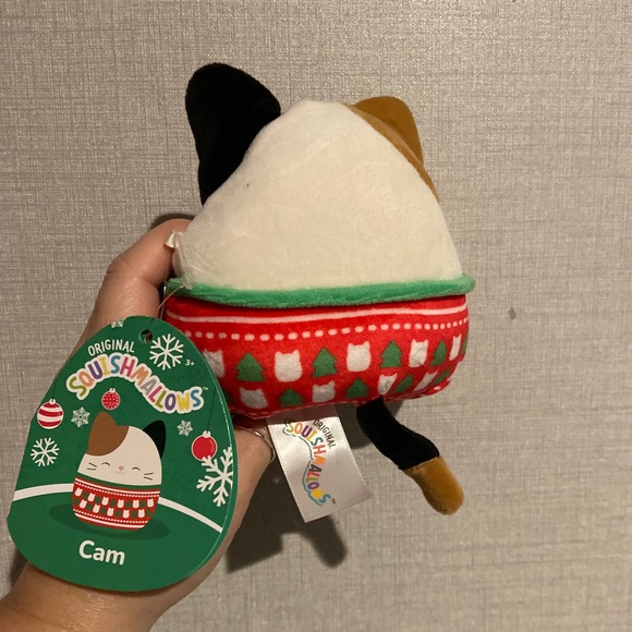 Cam in his winter sweater Squishmallow - Picture 2 of 3